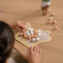 Tarjetas de Pompones Pequeña Granja