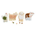 Tarjetas de Pompones Pequeña Granja