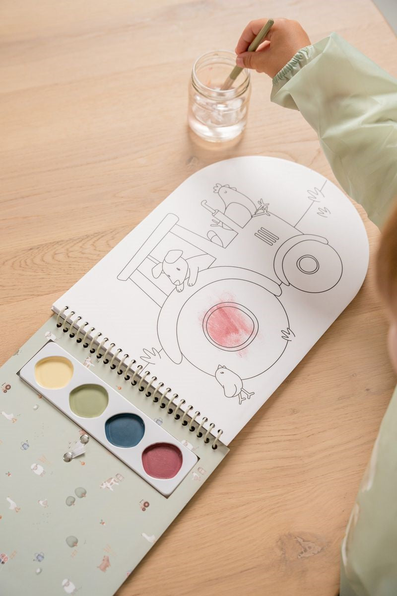 Libro Acuarelas Pequeña Granja