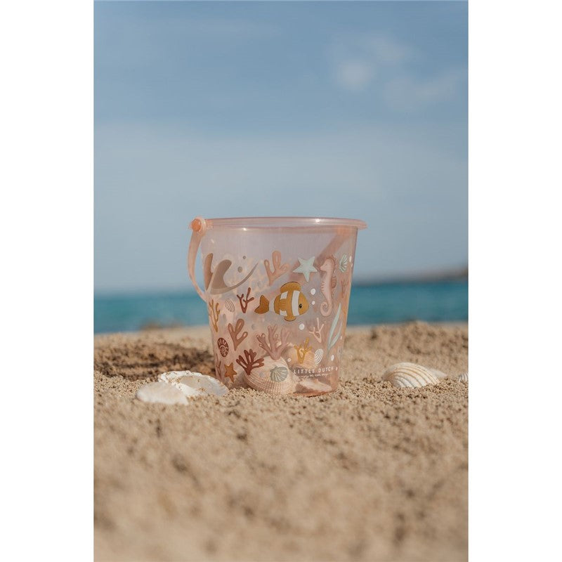 Cubo de Playa Ocean Dreams Rosa