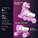 Patines Combo Rosa T.34-37