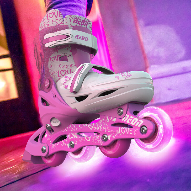 Patines Combo Rosa T.34-37