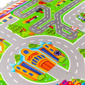 ALFOMBRA PUZLE CARRETERAS