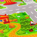 ALFOMBRA PUZLE CARRETERAS