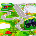 ALFOMBRA PUZLE CARRETERAS