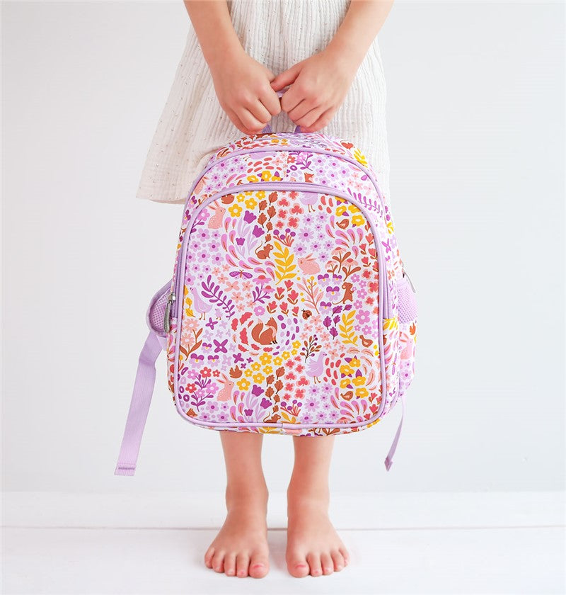 Mochila Bolsillo Térmico Flores
