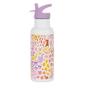 Botella Acero Flores 500 ml