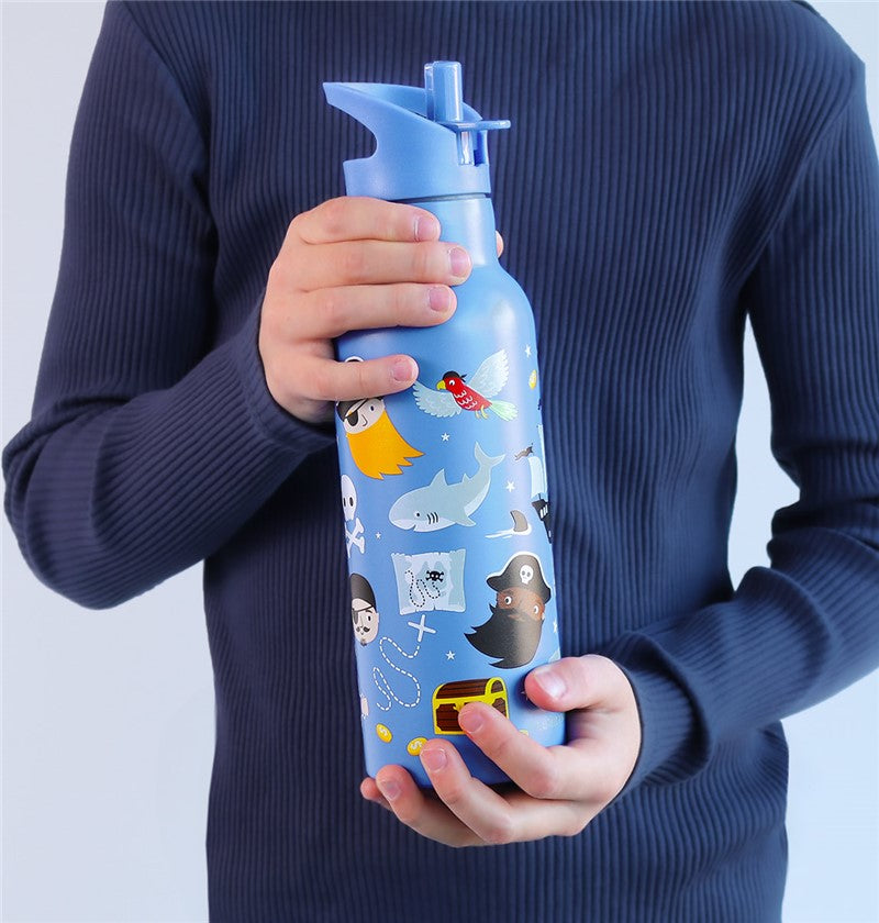 Botella Acero Piratas 500 ml