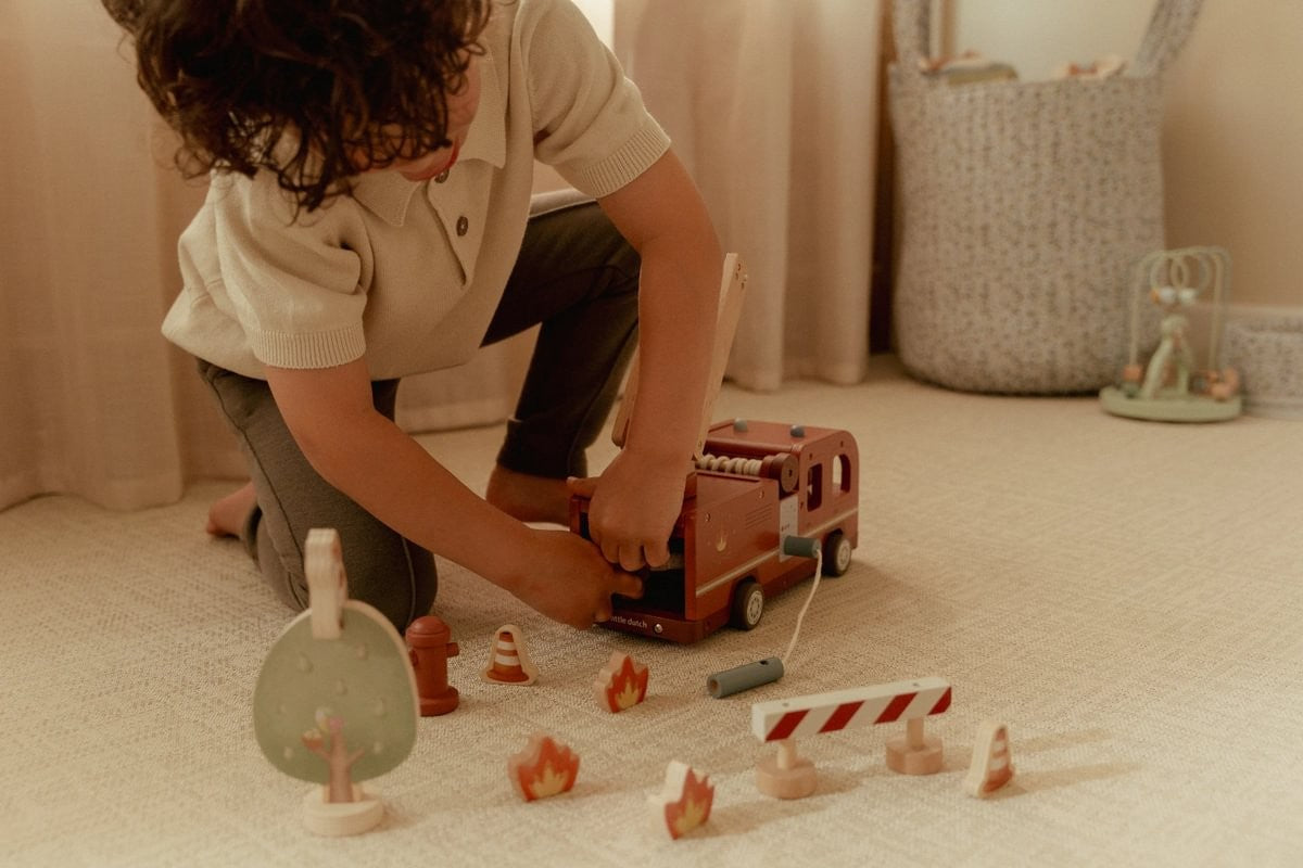 Set Bomberos con Camión