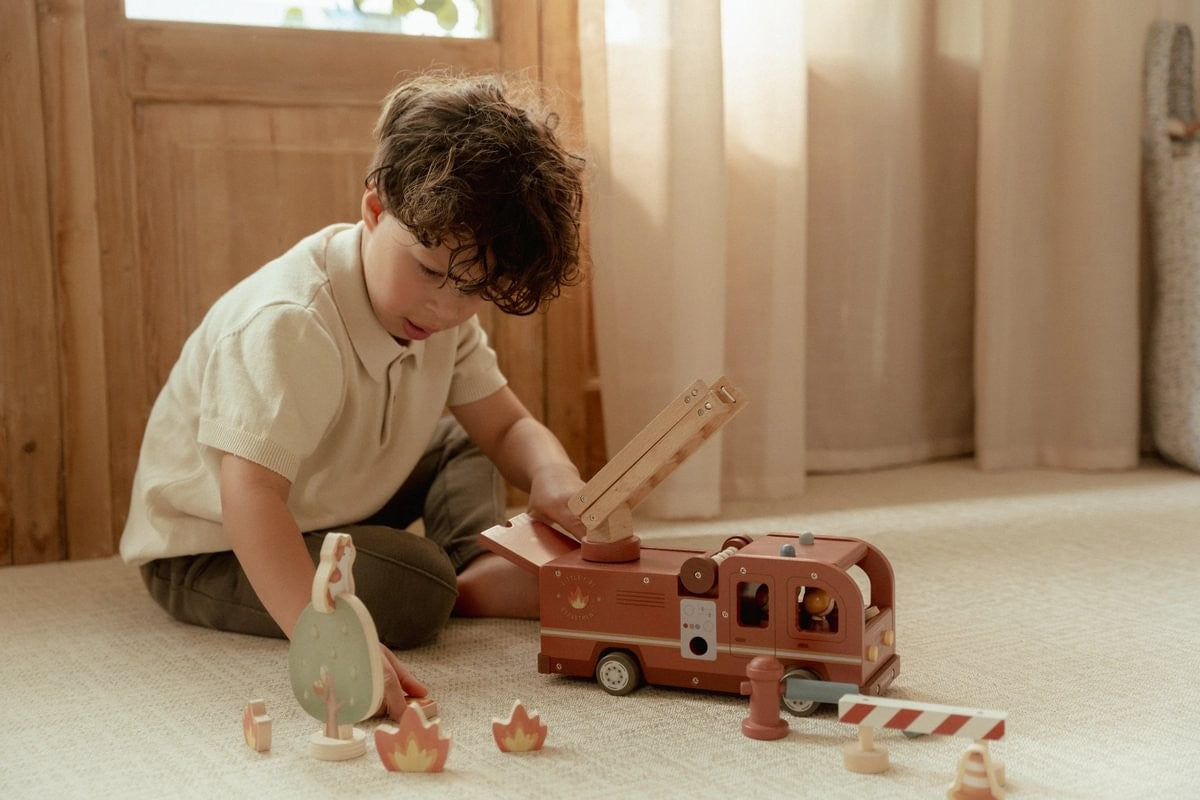 Set Bomberos con Camión