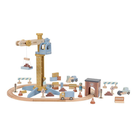 Set de Construcción con Grúa