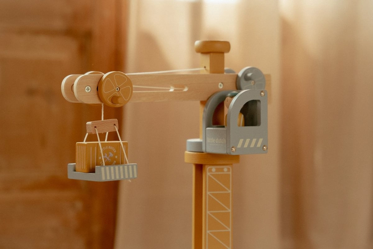 Set de Construcción con Grúa