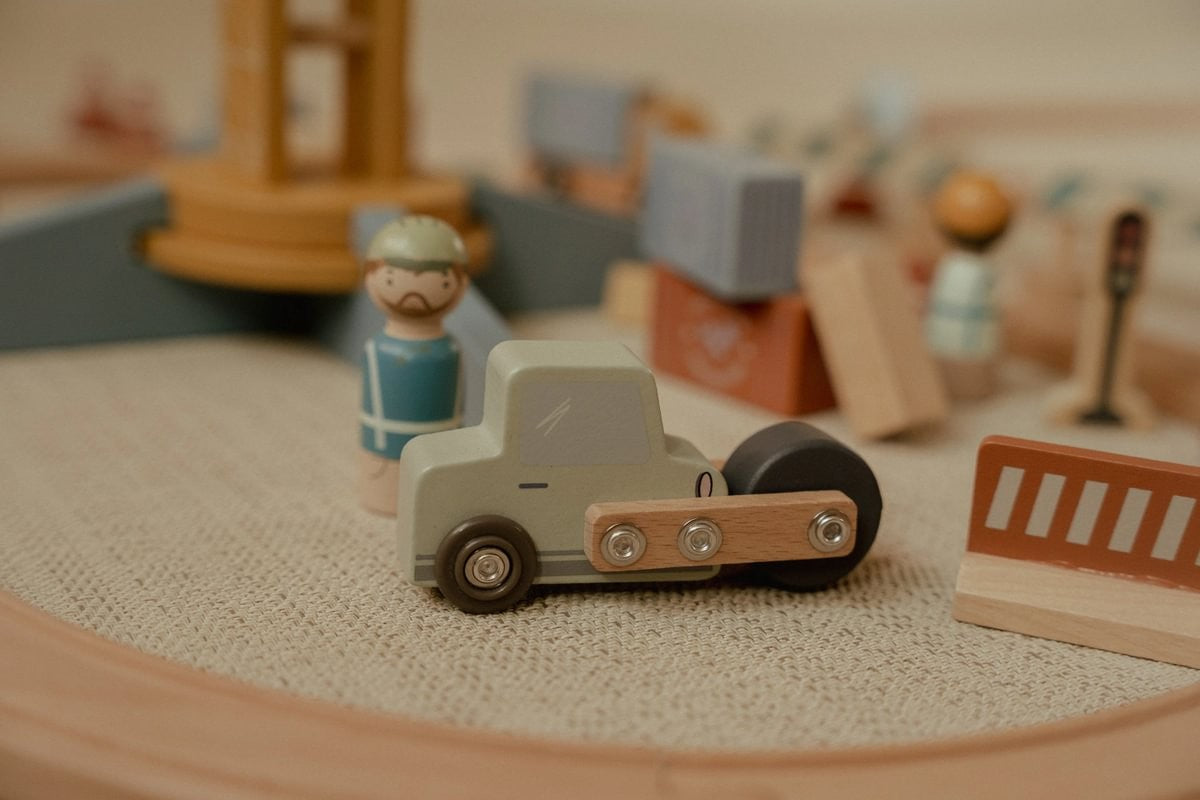 Set de Construcción con Grúa
