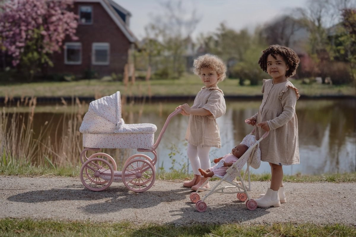 Carrito de Muñecas Flores