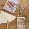 Crayones de Cera Rosa