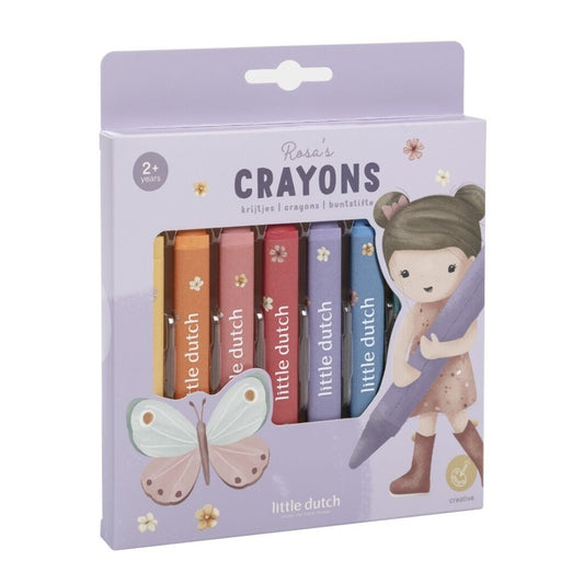 Crayones de Cera Rosa