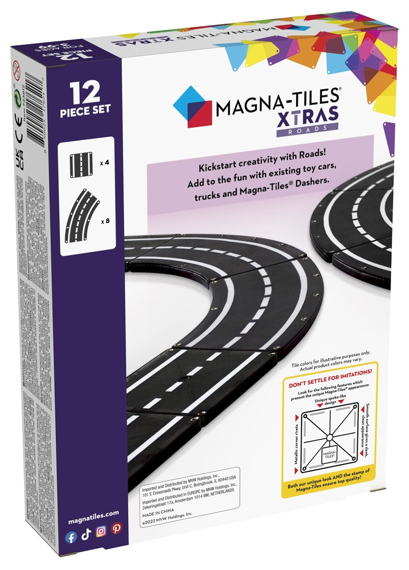Magna-T Roads 12 pcs
