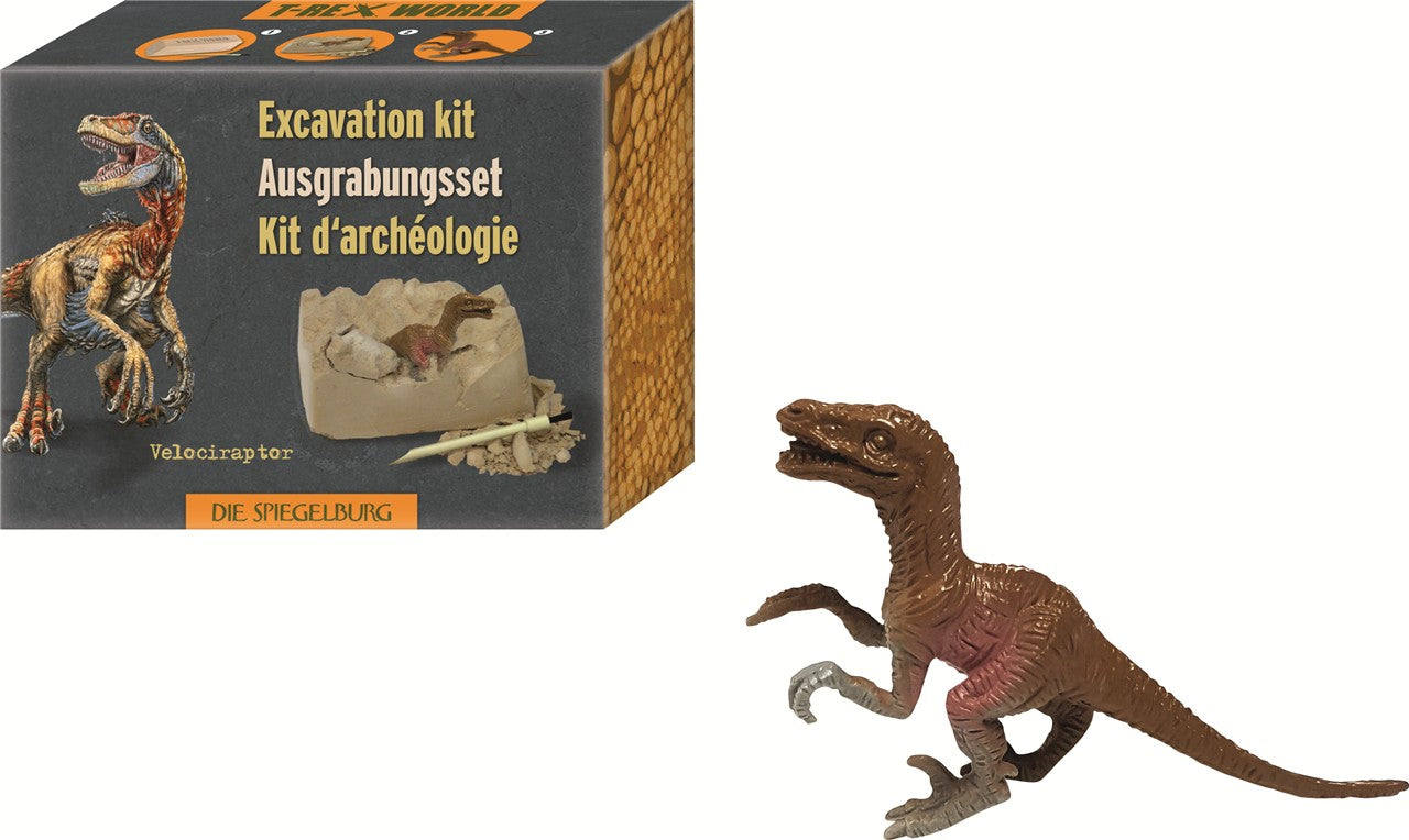 Mini juego de excavación T-Rex