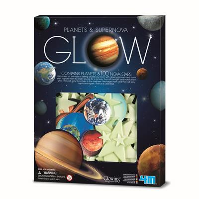 GLOW Planetas y Estrellas