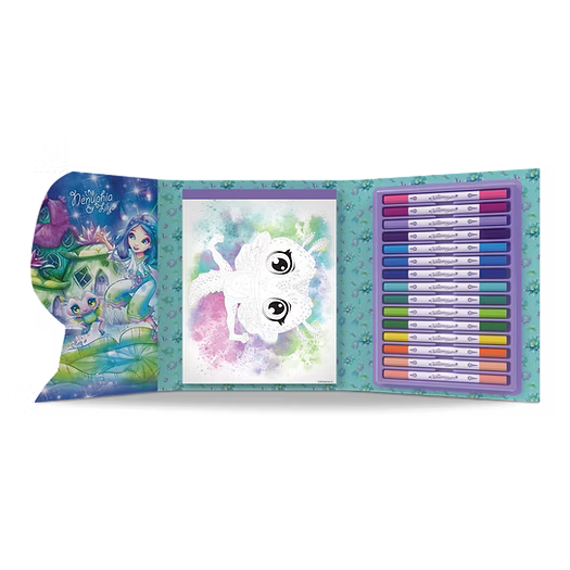 Juego de libros para colorear - Nenuphia