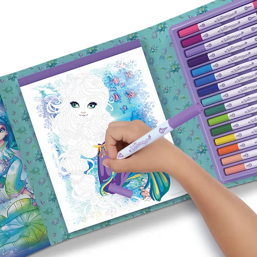 Juego de libros para colorear - Nenuphia