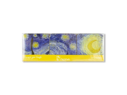 Posavasos, juego de 6, Van Gogh, Starry Night