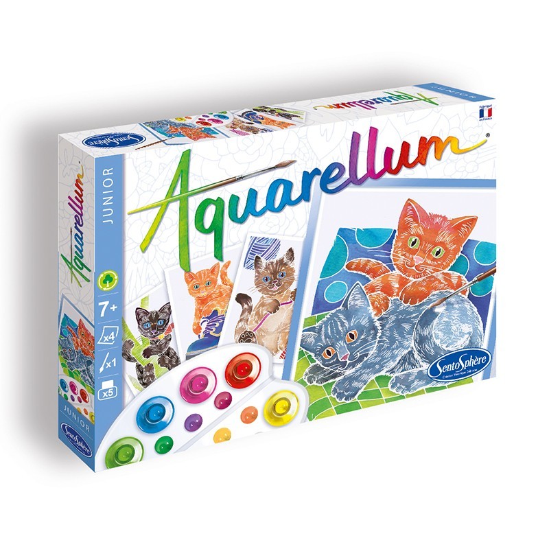 Aquarellum Jr. Gatitos