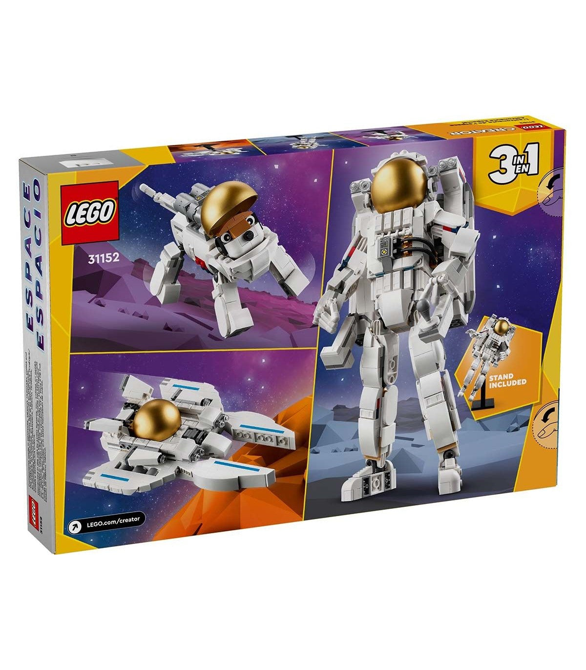 LEGO CREATOR ASTRONAUTA ESPACIAL