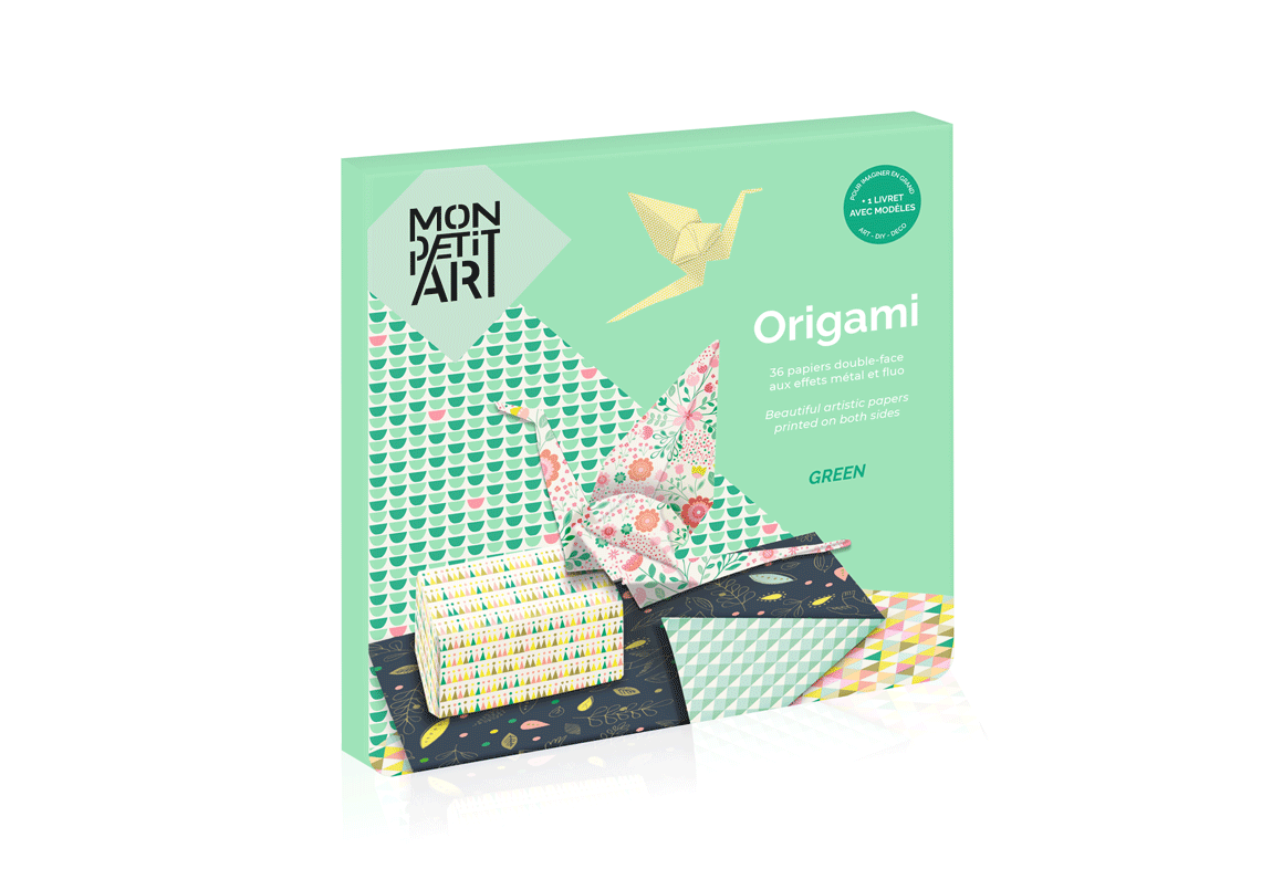 Kit origami - Verde