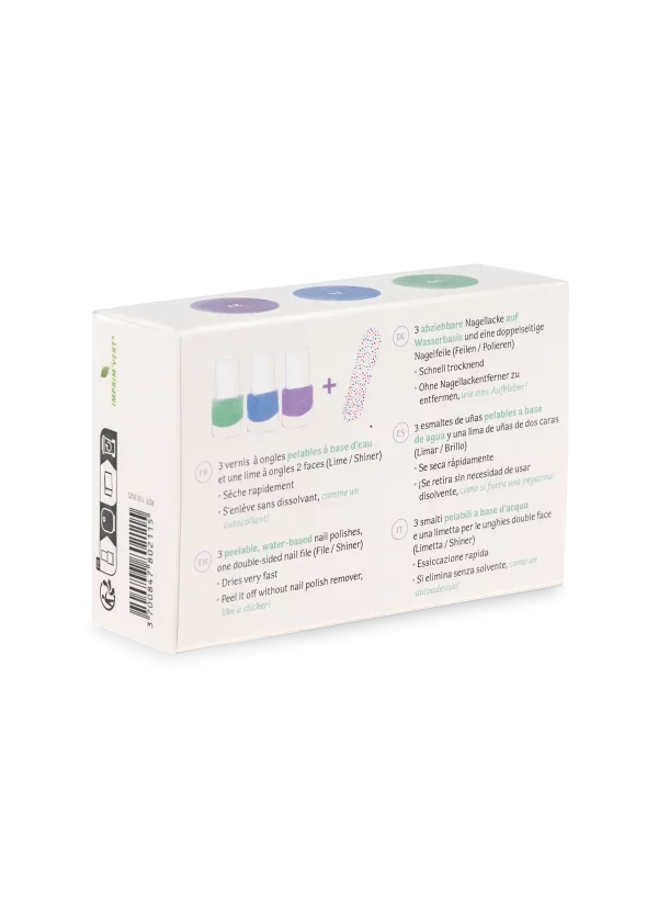 PACK DE 3 ESMALTES AL AGUA