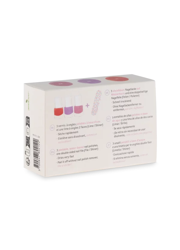 PACK DE 3 ESMALTES AL AGUA