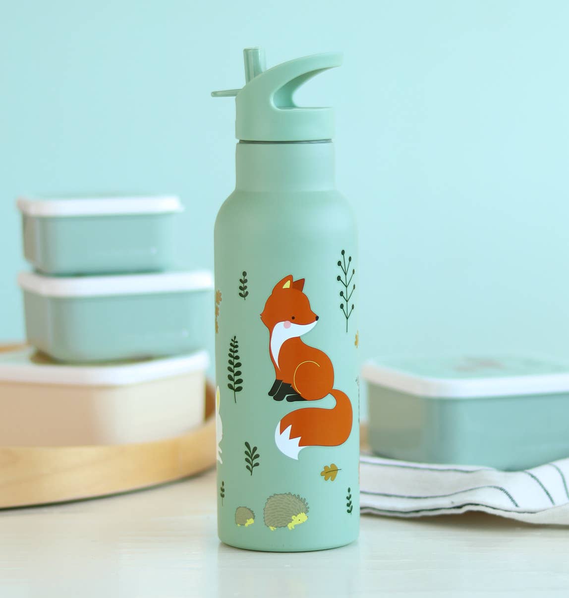 Botella Acero Bosque 500 ml