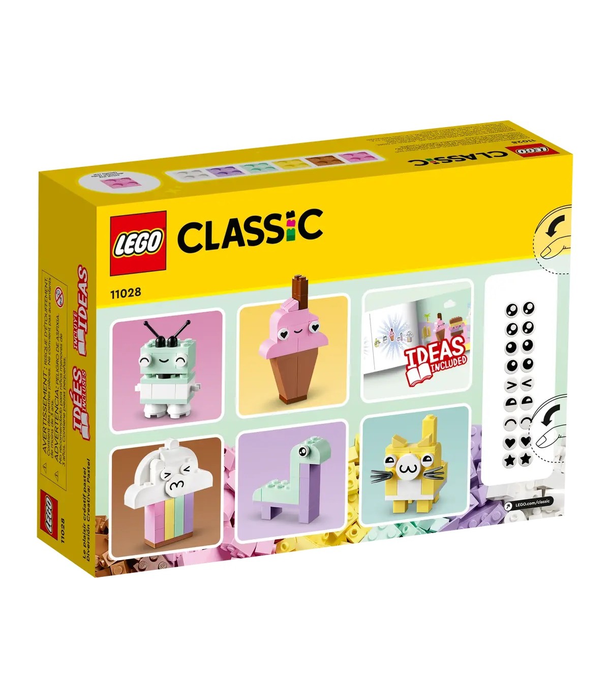 LEGO CLASSIC DIVERSION CREATIVA: PASTEL