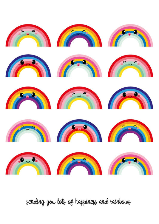 Postal de Arcoiris
