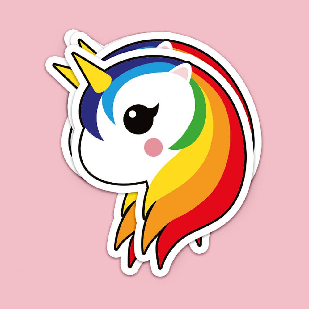 Pegatina Unicornio