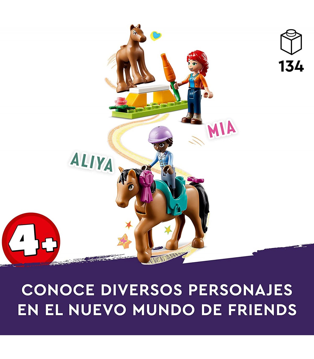 LEGO FRIENDS CLASE DE EQUITACIÓN