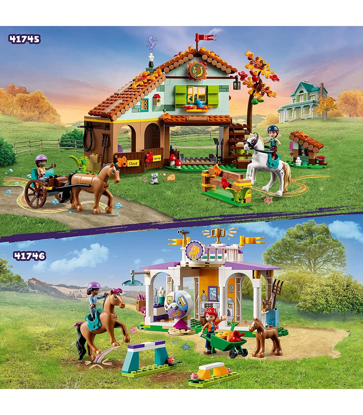 LEGO FRIENDS CLASE DE EQUITACIÓN