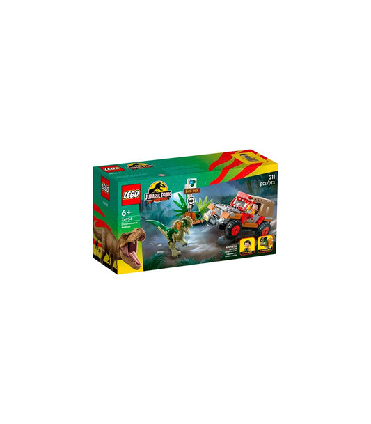 LEGO JURASSIC WORLD EMBOSCADA DEL DILOFOSAURIO