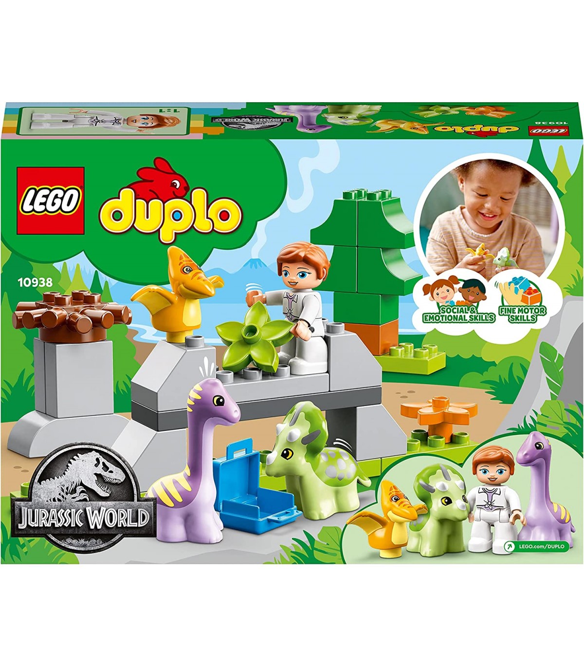 LEGO DUPLO JURASSIC WORLD GUARDERIA DE DINOSAURIOS
