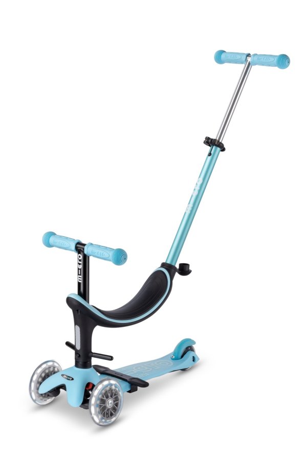 Patinete 4en1 LED AZUL