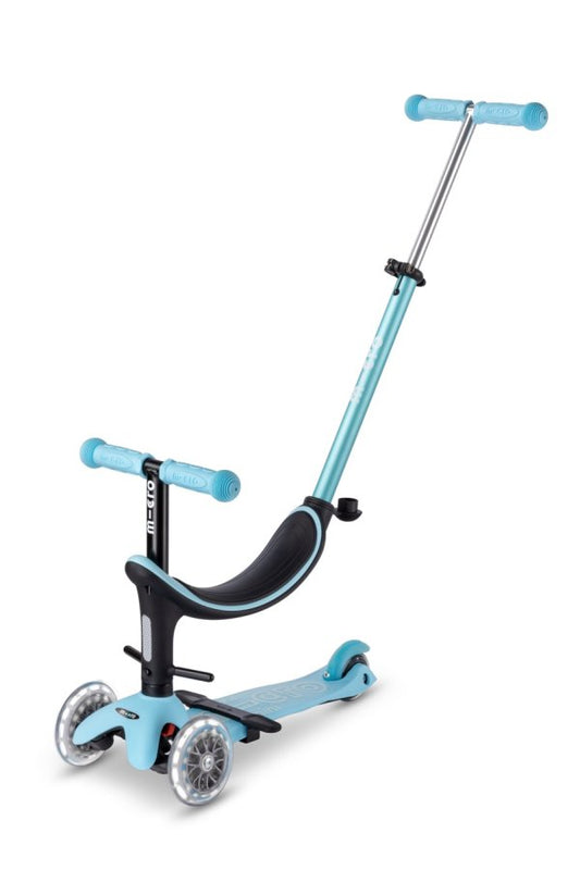 Patinete 4en1 LED AZUL