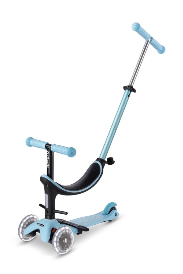 Patinete 4en1 LED AZUL