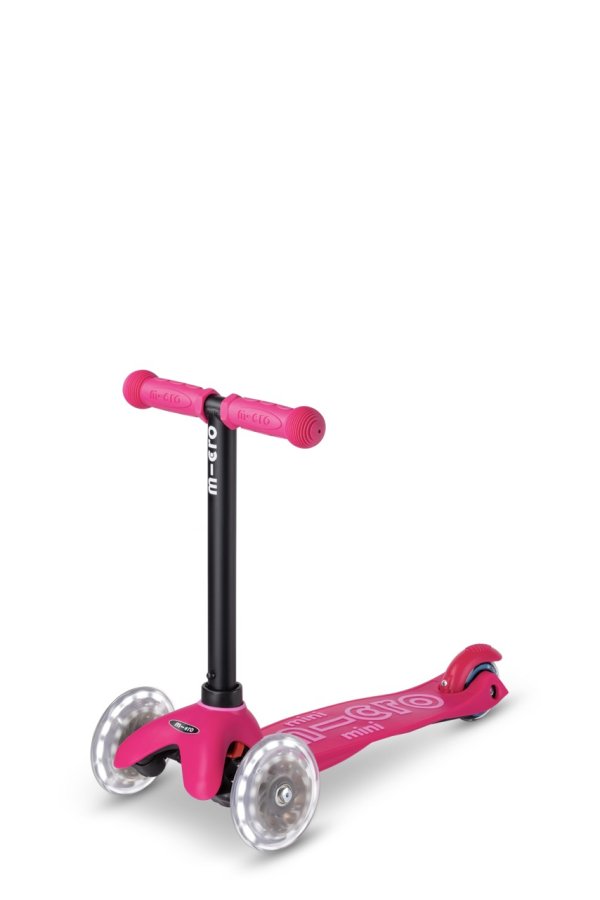 Patinete 4en1 LED ROSA