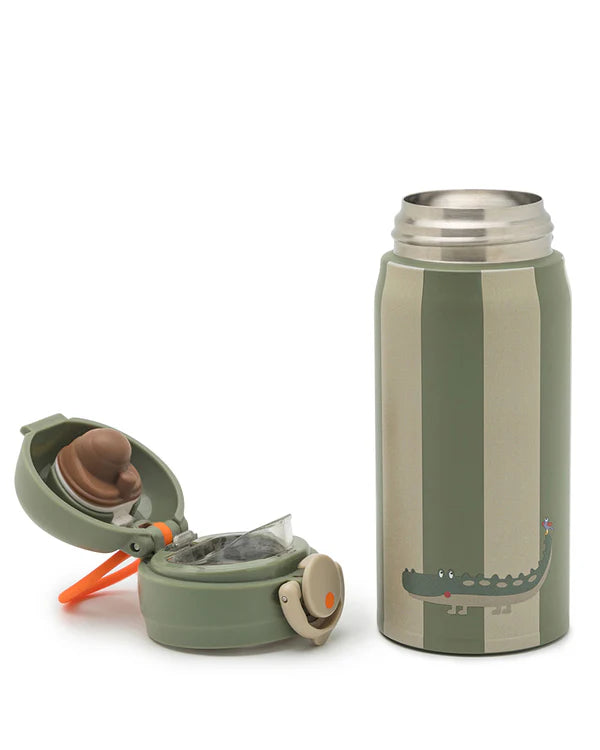 Botella de Acero Térmica Cocodrilo