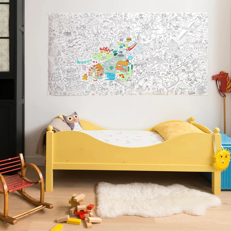 POSTER XXL PARA COLOREAR