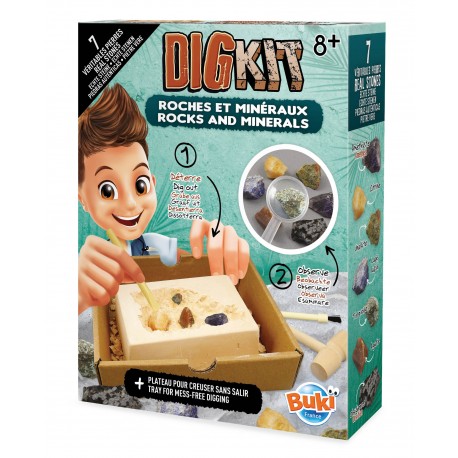 Kit Excavación - Roca & Minerales