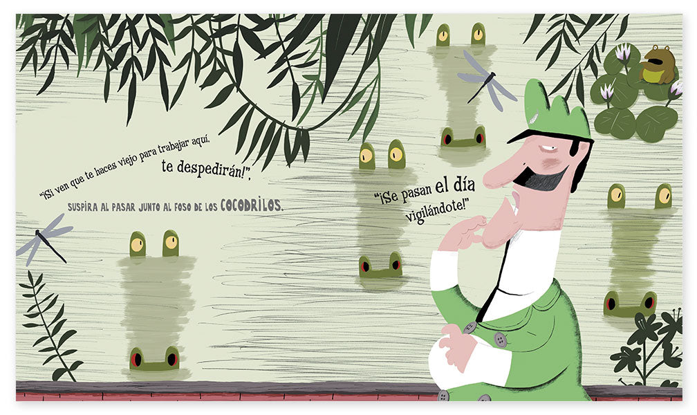 El Sr. Rondón y el malentendido en el zoo