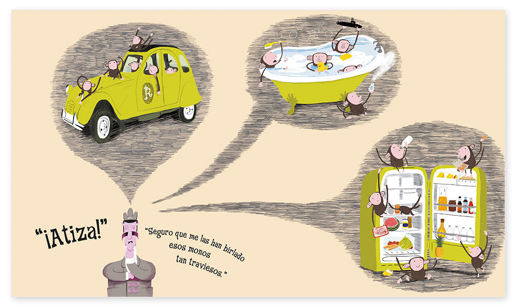 El Sr. Rondón y el malentendido en el zoo