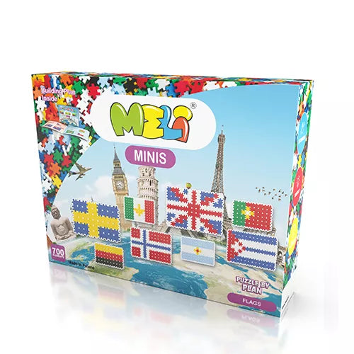 Meli Minis Tematic 2en1 BANDERAS